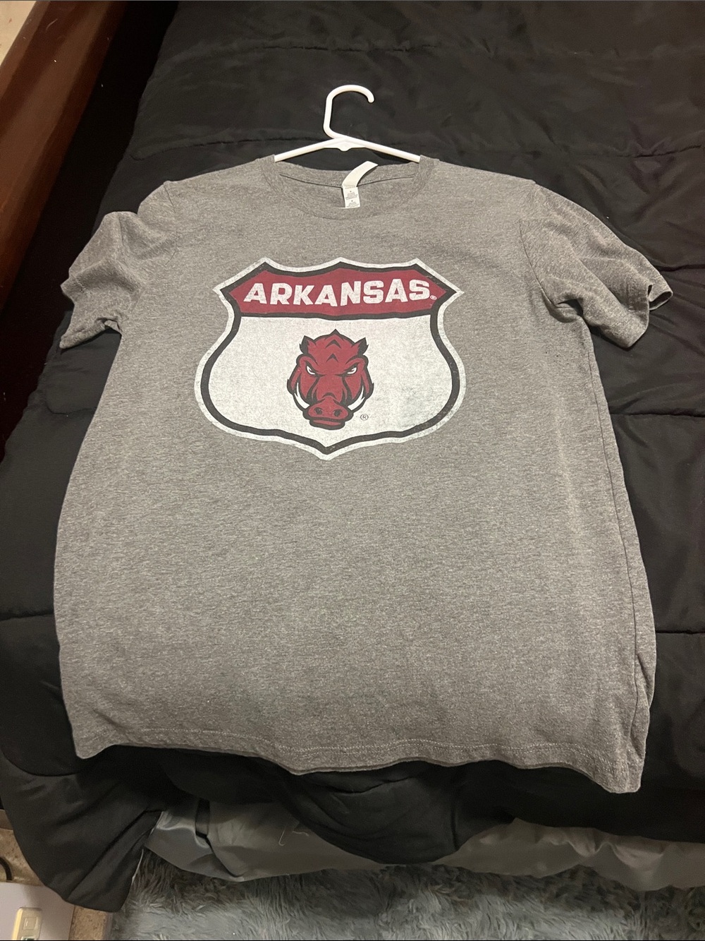 Arkansas Razorbacks Gray Men’s Graphic Tee